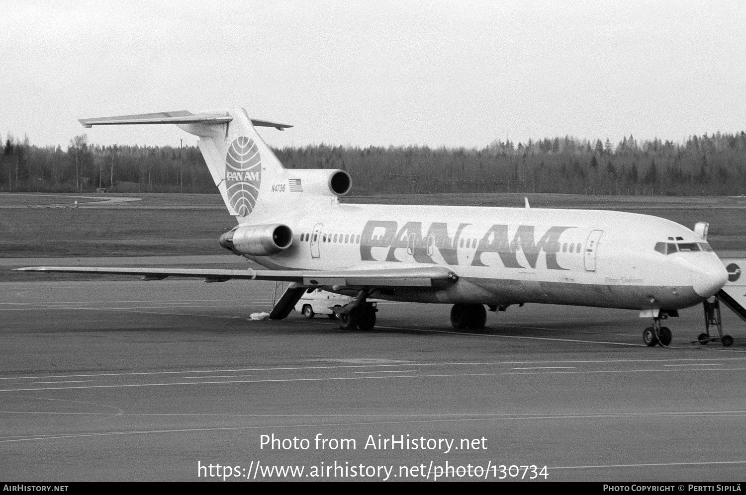 Aircraft Photo of N4736 | Boeing 727-235 | Pan American World Airways - Pan Am | AirHistory.net #130734