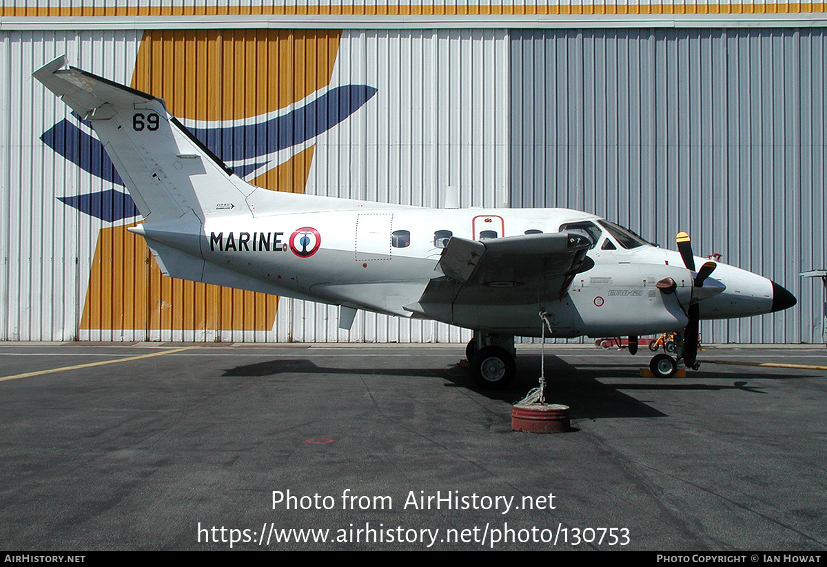 Aircraft Photo of 69 | Embraer EMB-121AN Xingu | France - Navy | AirHistory.net #130753