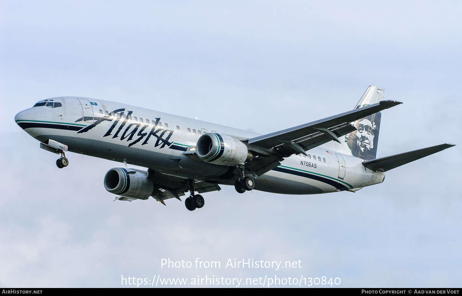 Aircraft Photo of N706AS | Boeing 737-490 | Alaska Airlines | AirHistory.net #130840