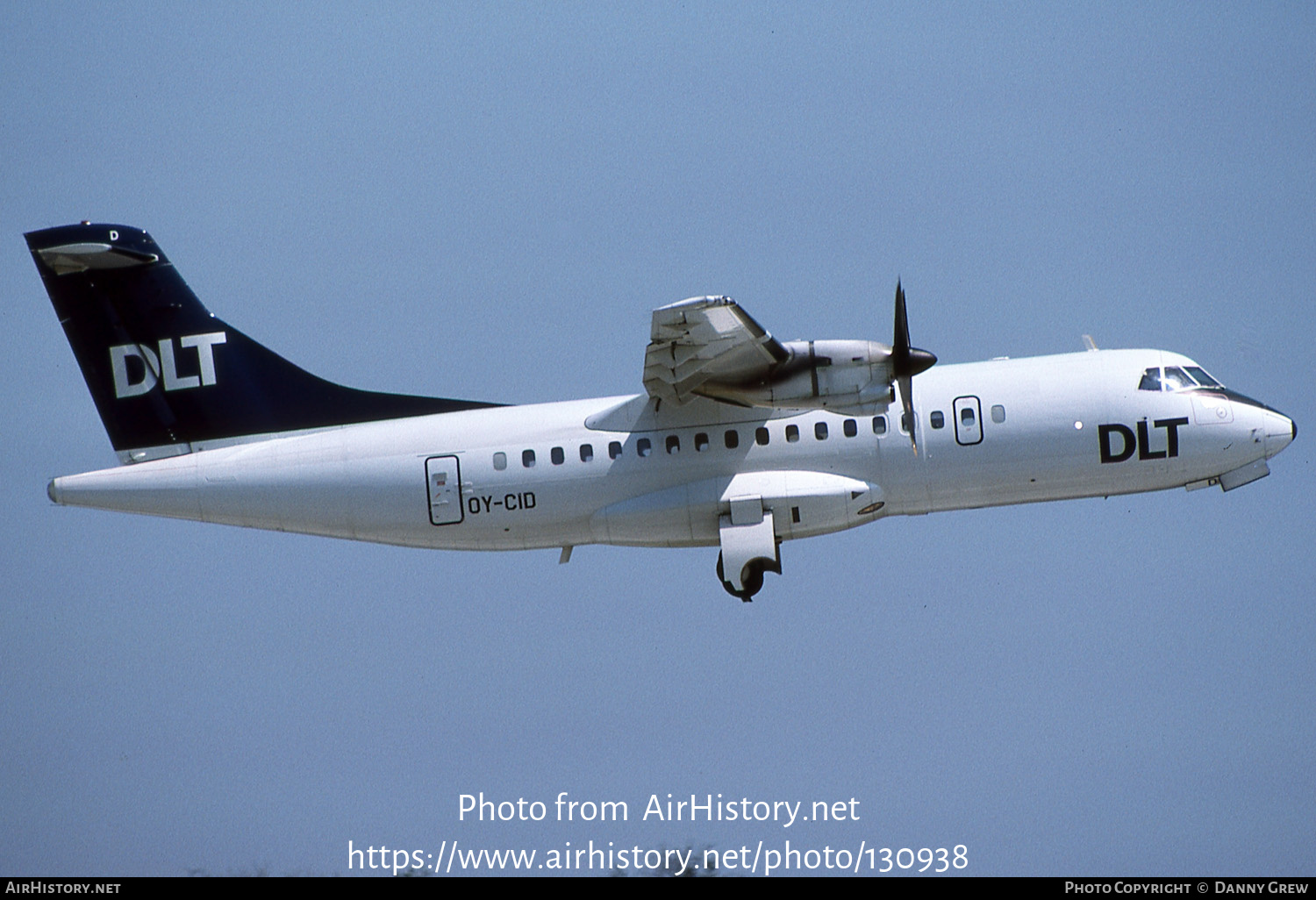 Aircraft Photo of OY-CID | ATR ATR-42-300 | DLT - Deutsche Luftverkehrsgesellschaft | AirHistory.net #130938