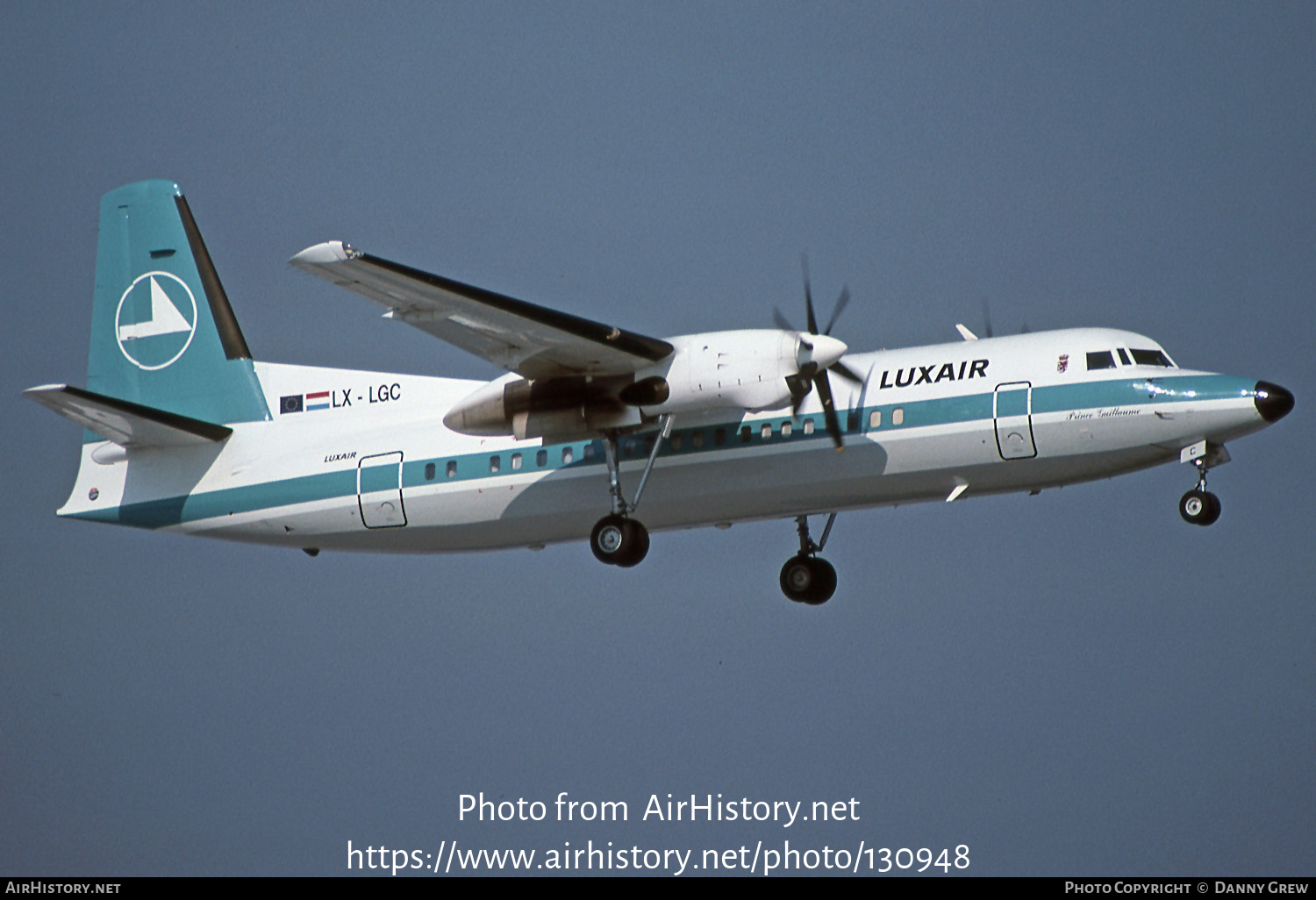 Aircraft Photo of LX-LGC | Fokker 50 | Luxair | AirHistory.net #130948