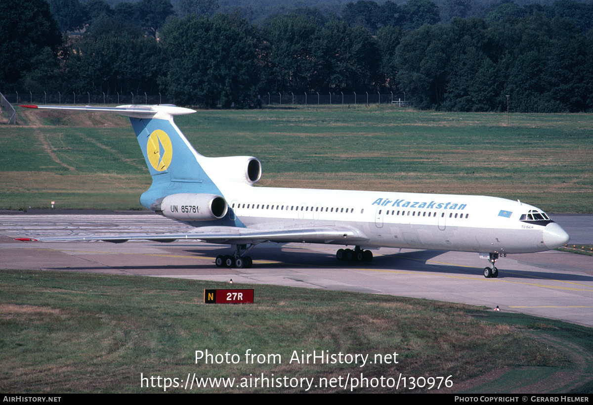 Aircraft Photo of UN-85781 | Tupolev Tu-154M | Air Kazakstan | AirHistory.net #130976