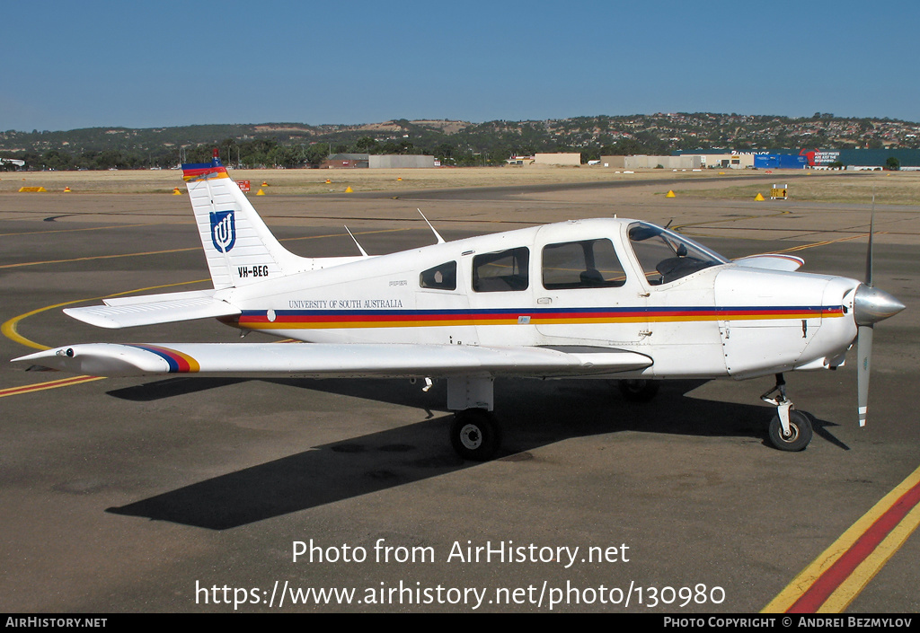 Aircraft Photo of VH-BEG | Piper PA-28-161 Warrior II | University Of South Australia | AirHistory.net #130980