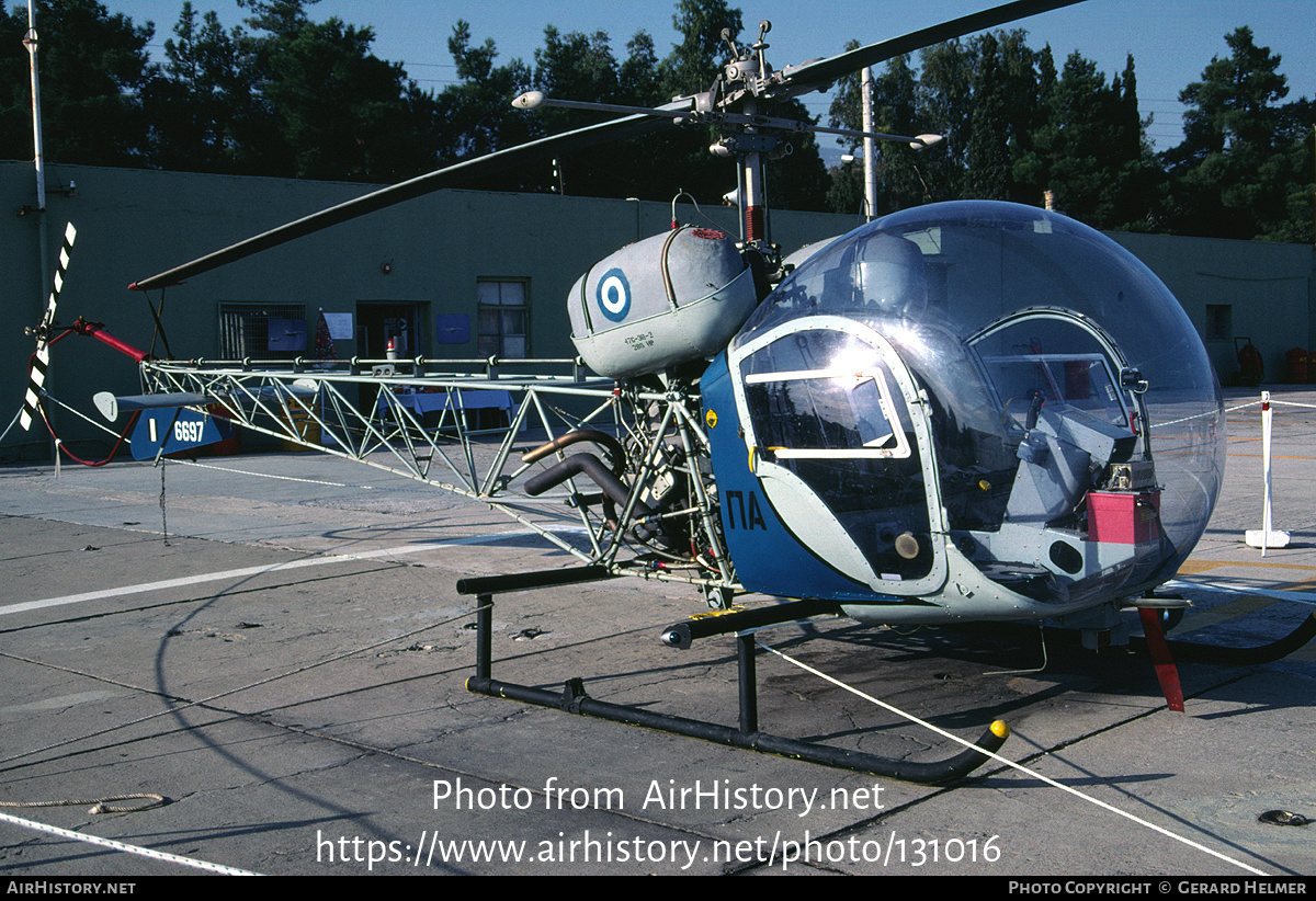 Aircraft Photo of 6697 | Bell 47G-3B-2A | Greece - Air Force | AirHistory.net #131016