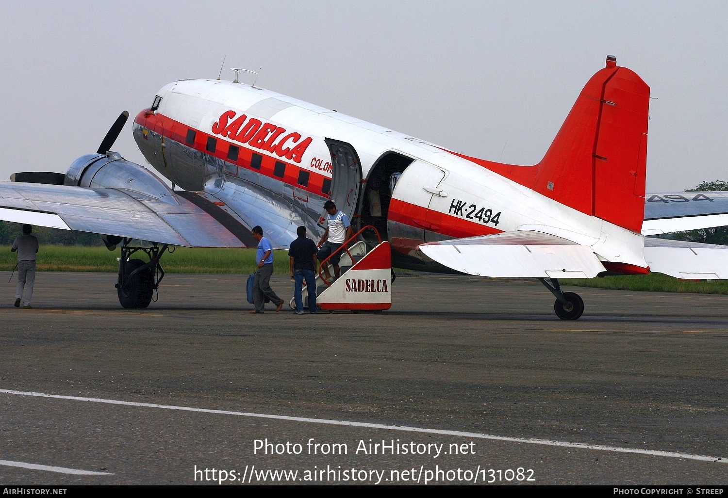 Aircraft Photo of HK-2494 | Douglas TC-47K Skytrain | SADELCA - Sociedad Aérea del Caqueta | AirHistory.net #131082