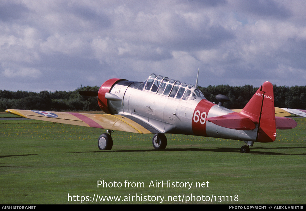 Aircraft Photo of G-CTKL / 54137 | North American AT-16 Harvard IIB | USA - Air Force | AirHistory.net #131118