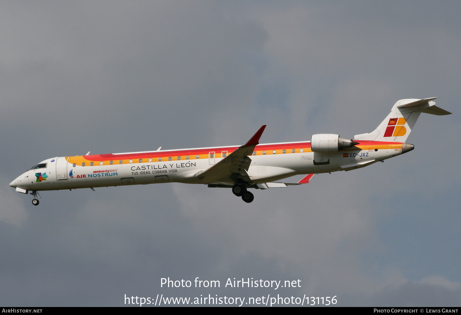 Aircraft Photo of EC-JXZ | Bombardier CRJ-900ER (CL-600-2D24) | Iberia Regional | AirHistory.net #131156