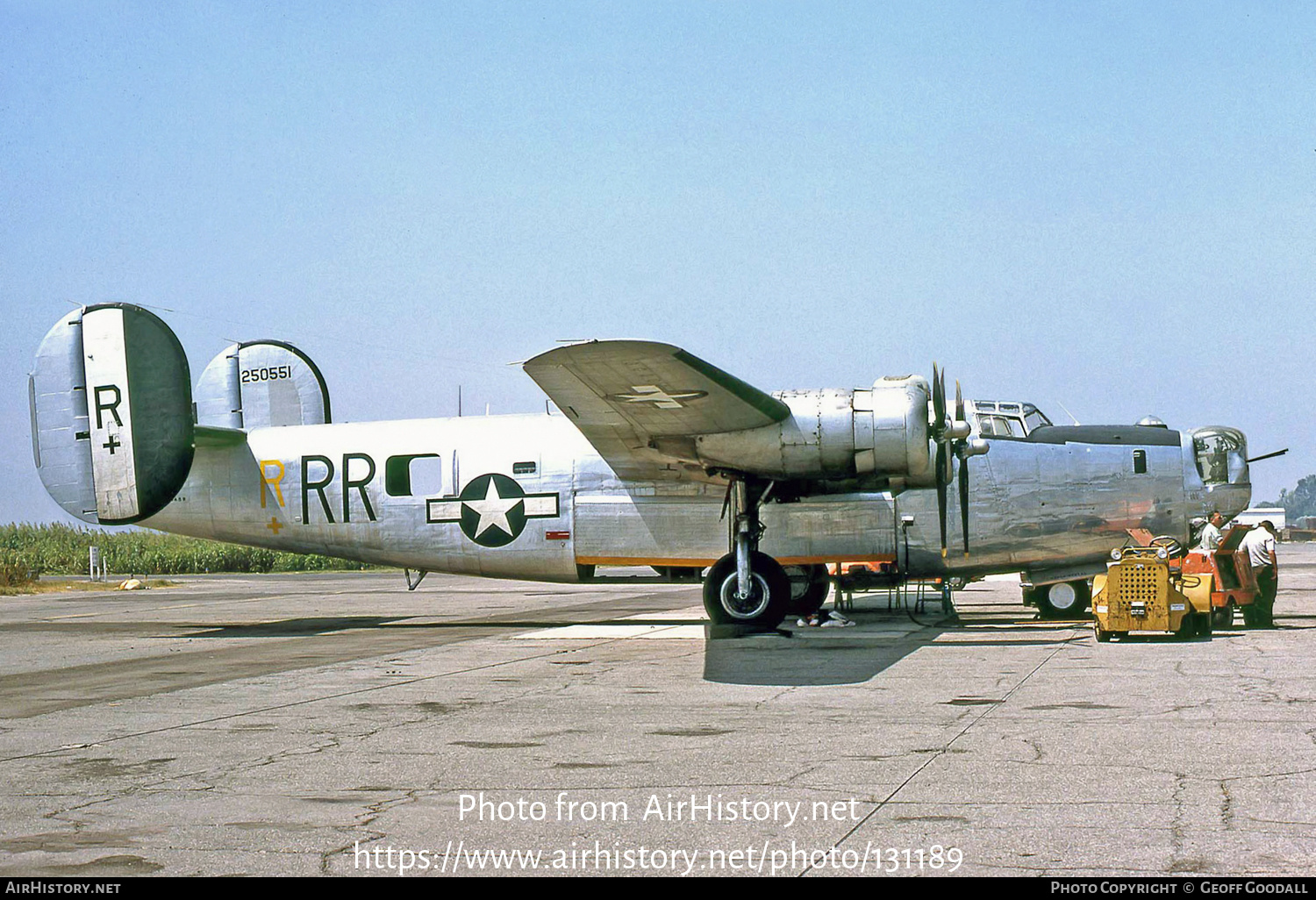 Aircraft Photo of N94459 / 250551 | Consolidated B-24J Liberator | USA - Air Force | AirHistory.net #131189