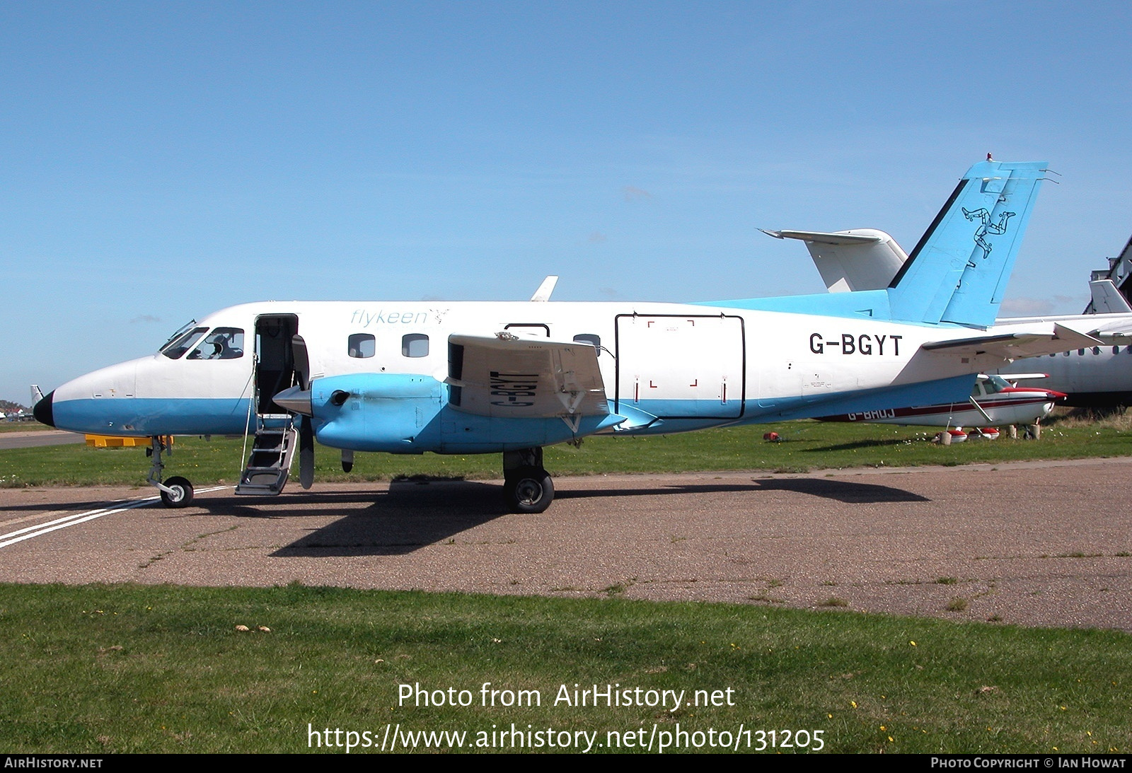 Aircraft Photo of G-BGYT | Embraer EMB-110P1 Bandeirante | FlyKeen Airways | AirHistory.net #131205