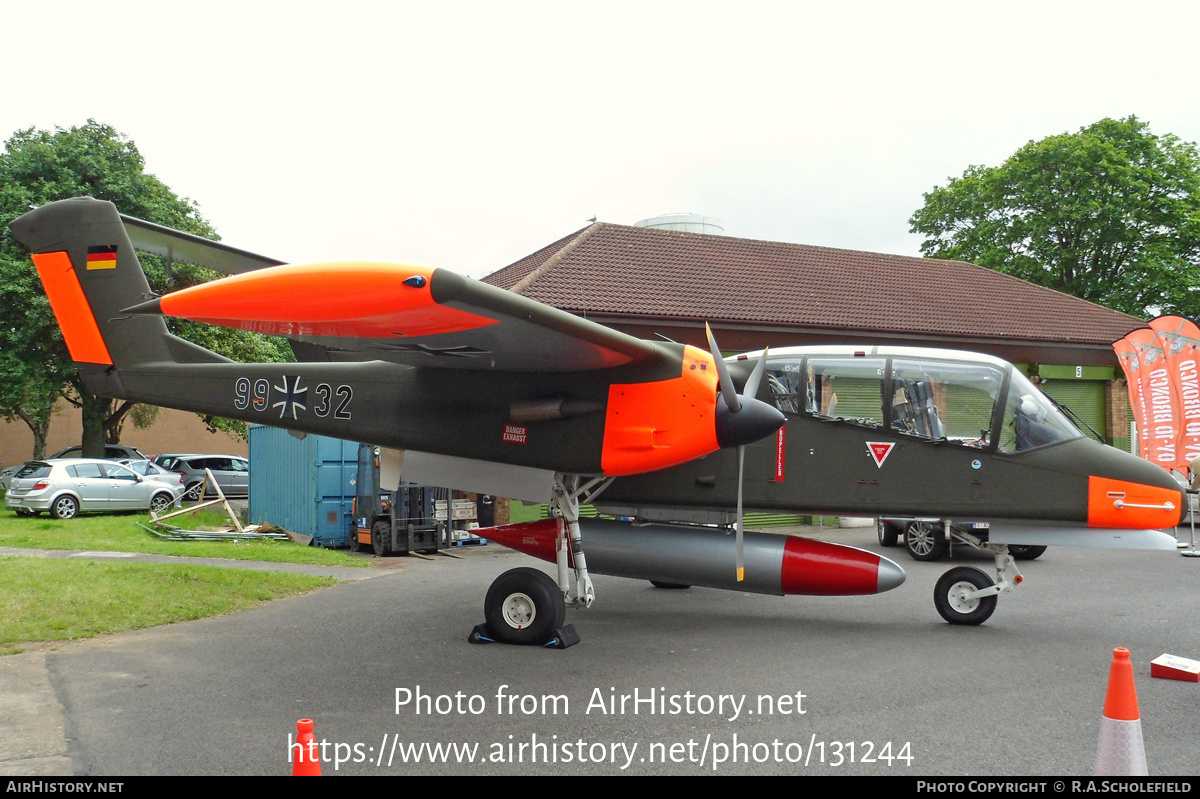 Aircraft Photo of G-BZGK / 9932 | North American Rockwell OV-10B Bronco | Germany - Air Force | AirHistory.net #131244