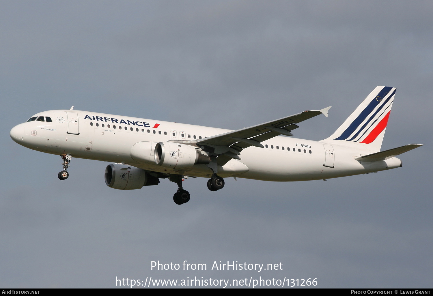 Aircraft Photo of F-GHQJ | Airbus A320-211 | Air France | AirHistory.net #131266