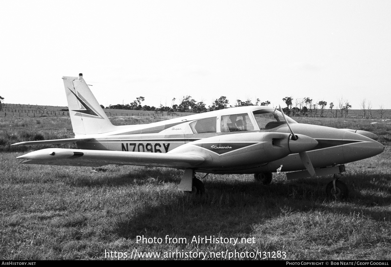 Aircraft Photo of N7096Y | Piper PA-30-160 Twin Comanche | AirHistory.net #131283