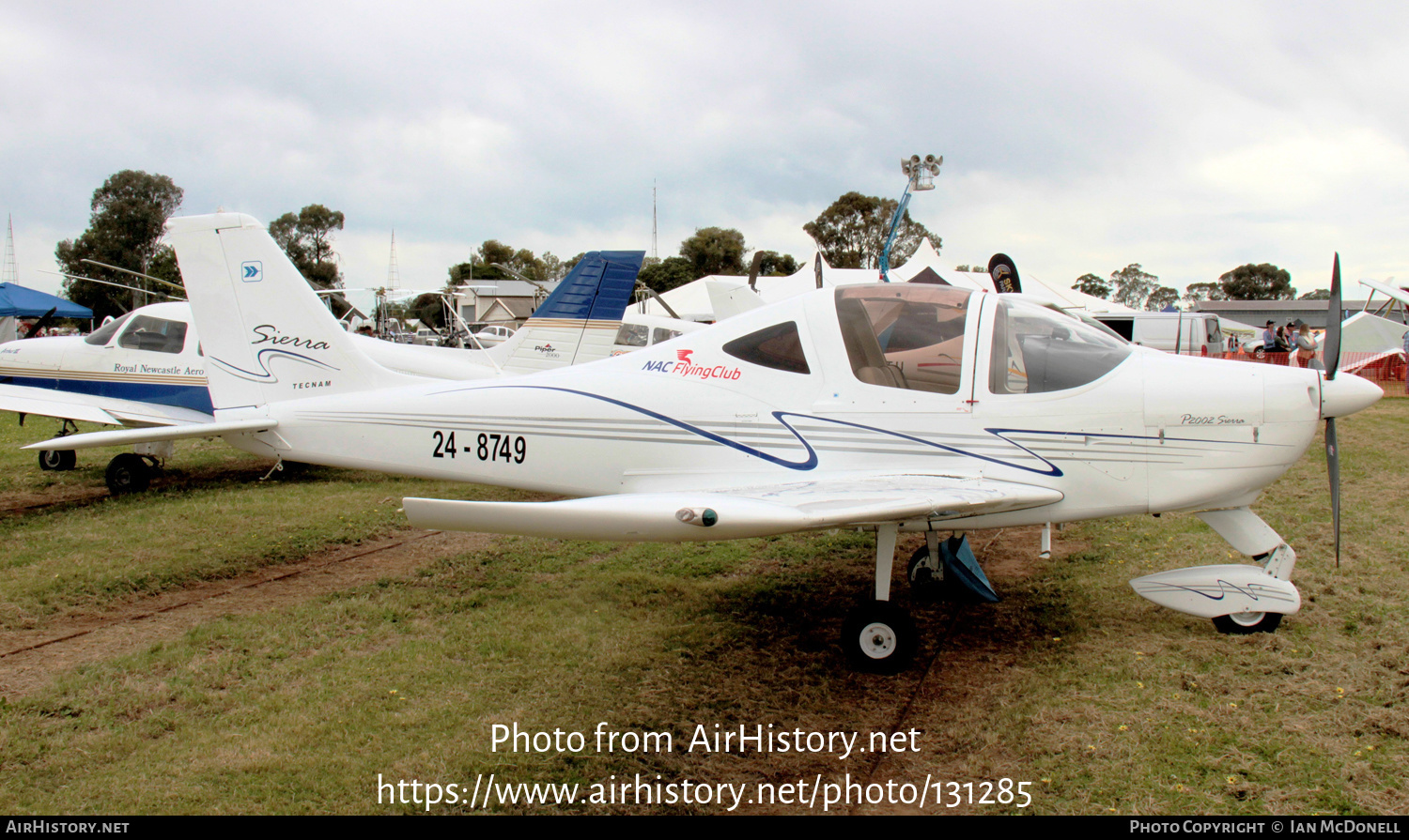 Aircraft Photo of 24-8749 | Tecnam P-2002 Sierra | NAC Flying Club | AirHistory.net #131285