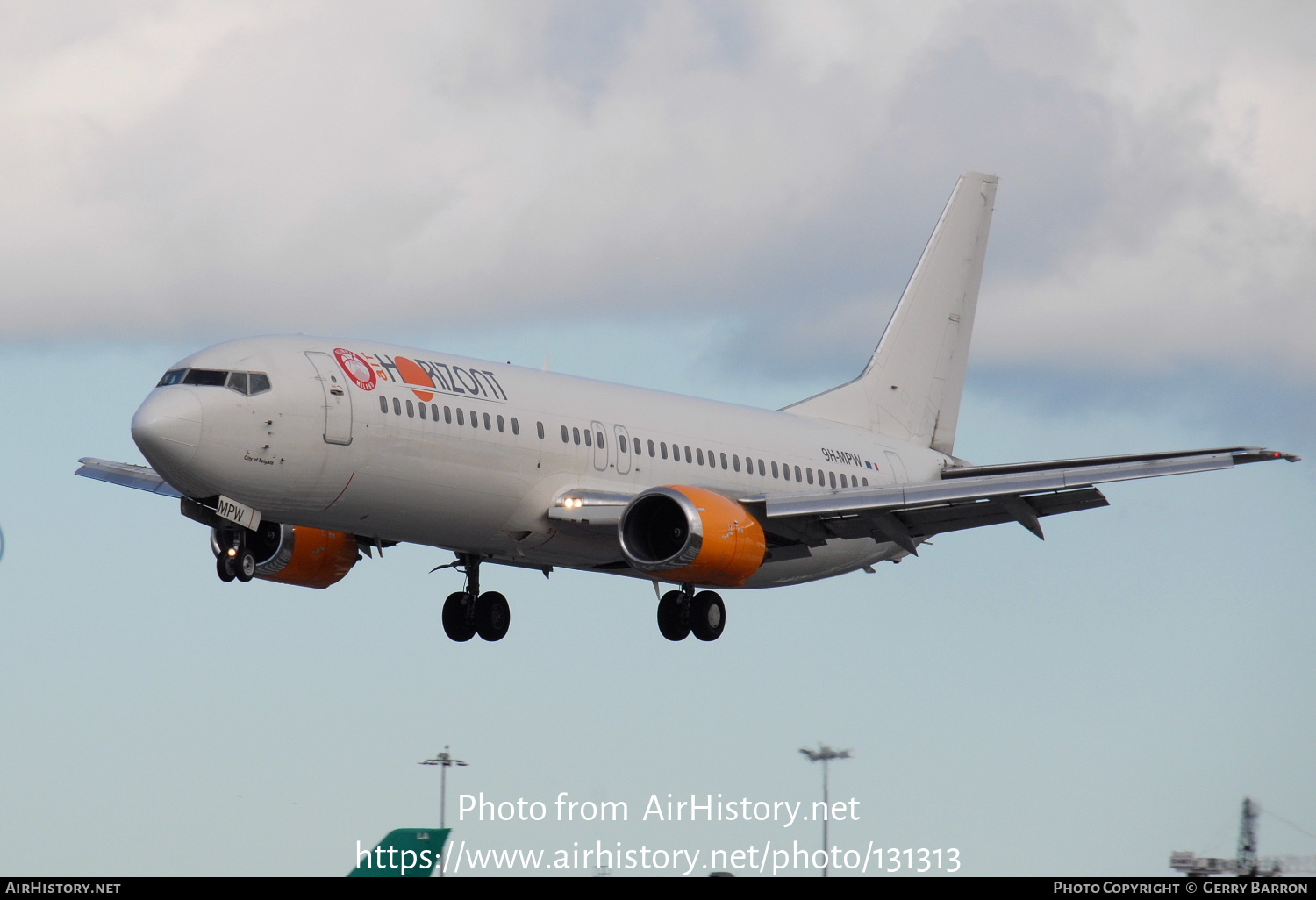 Aircraft Photo of 9H-MPW | Boeing 737-484 | Air Horizont | AirHistory.net #131313