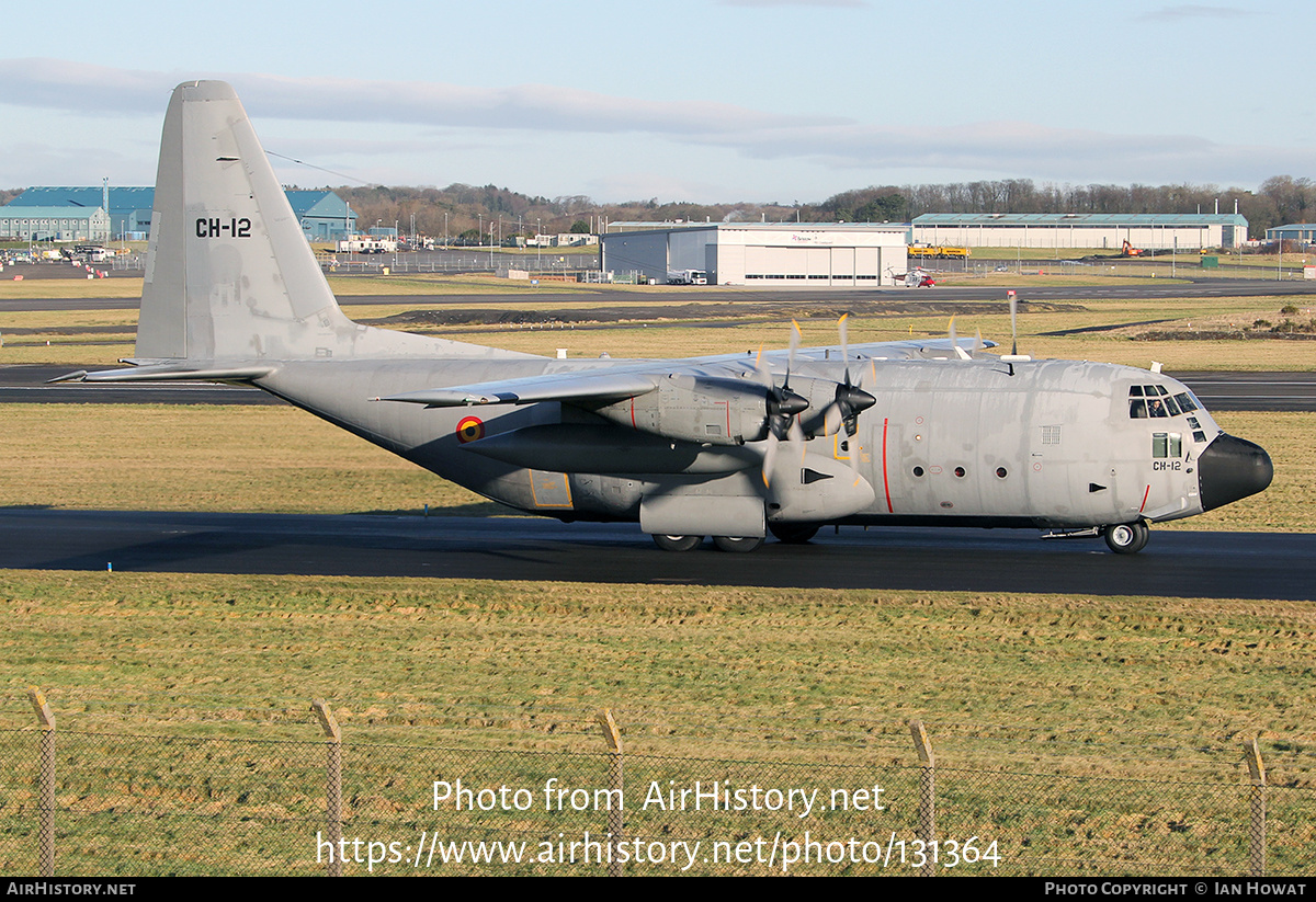 Aircraft Photo of CH-12 | Lockheed C-130H Hercules | Belgium - Air Force | AirHistory.net #131364