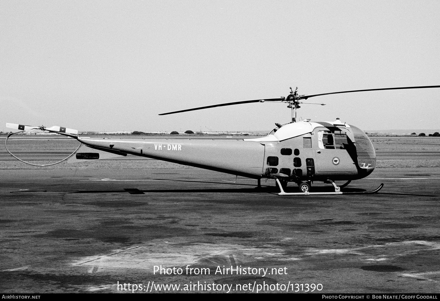 Aircraft Photo of VH-DMR | Bell 47J-2A Ranger | Department of Main ...