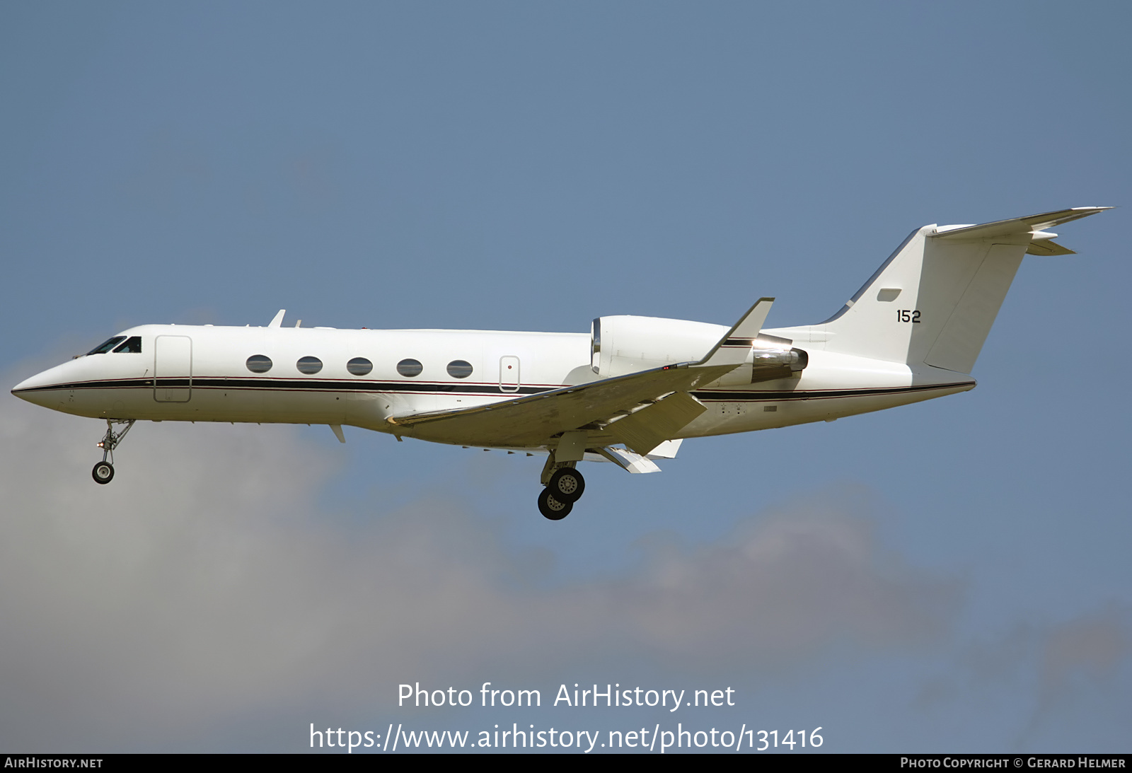 Aircraft Photo of 165152 / 152 | Gulfstream Aerospace C-20G Gulfstream IV (G-IV) | USA - Navy | AirHistory.net #131416