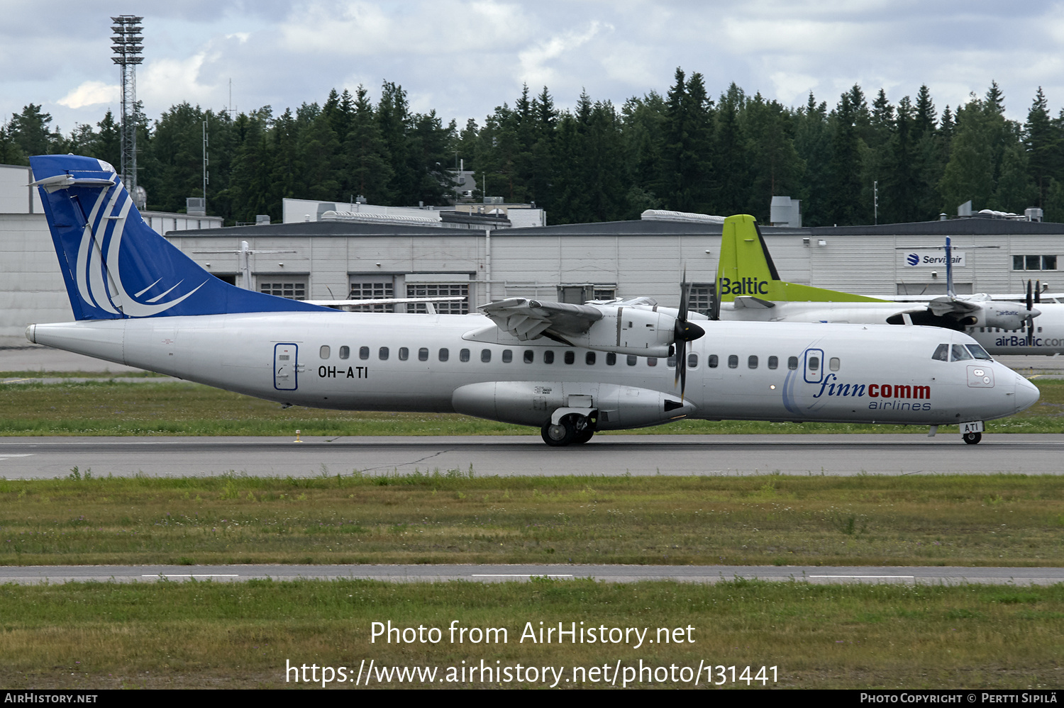 Aircraft Photo of OH-ATI | ATR ATR-72-500 (ATR-72-212A) | Finncomm Airlines | AirHistory.net #131441