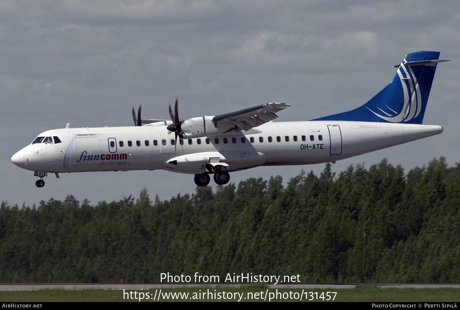 Aircraft Photo of OH-ATE | ATR ATR-72-500 (ATR-72-212A) | Finncomm Airlines | AirHistory.net #131457