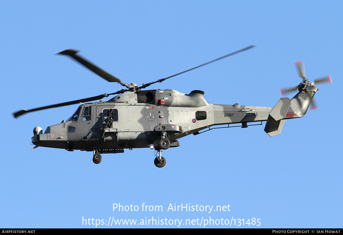 Aircraft Photo of ZZ395 | AgustaWestland AW-159 Wildcat AH1 | UK - Army | AirHistory.net #131485