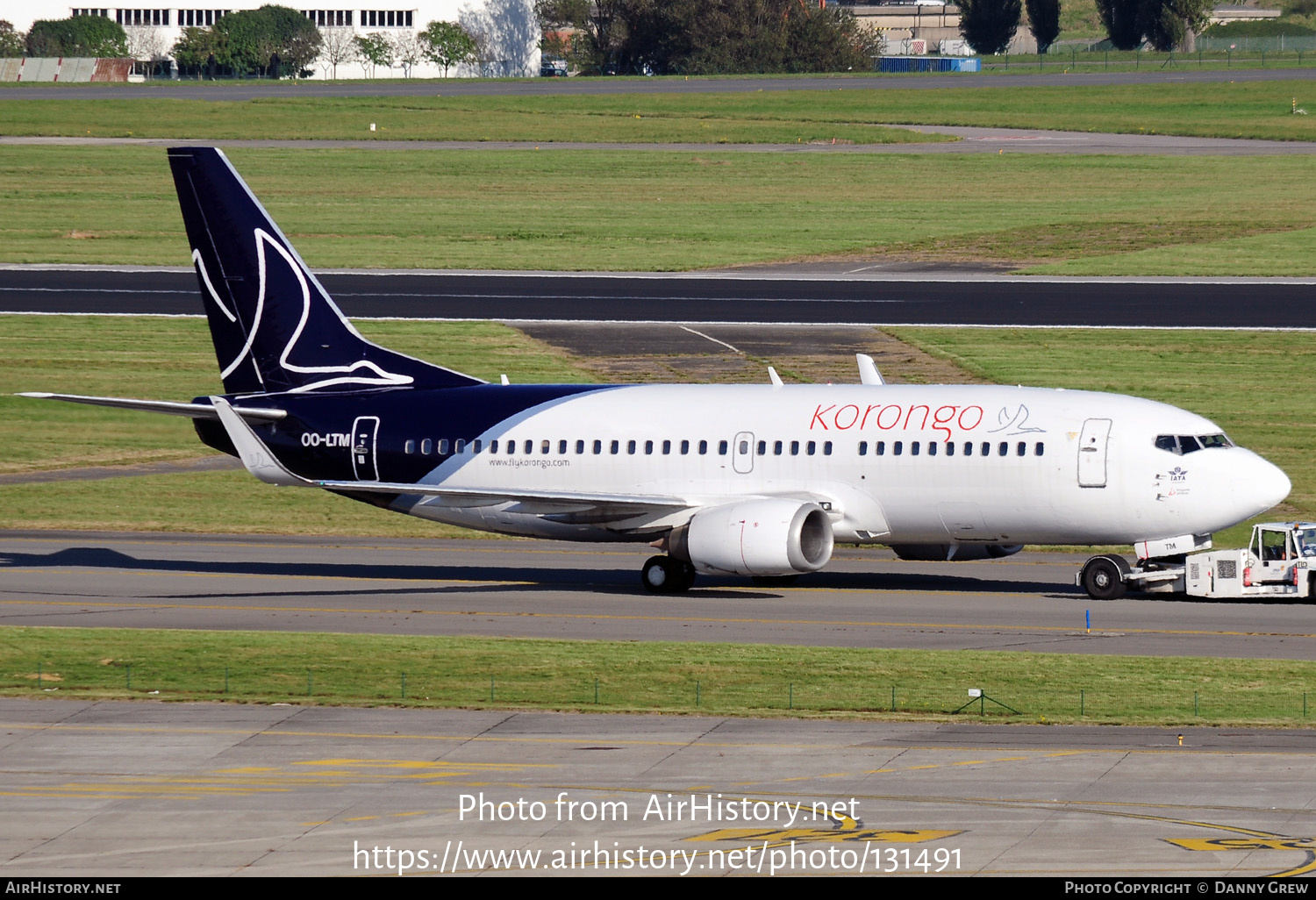 Aircraft Photo of OO-LTM | Boeing 737-3M8 | Korongo Airlines | AirHistory.net #131491