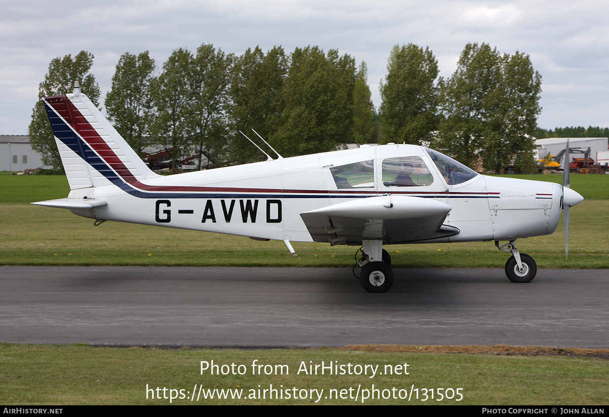 Aircraft Photo of G-AVWD | Piper PA-28-140 Cherokee | AirHistory.net #131505