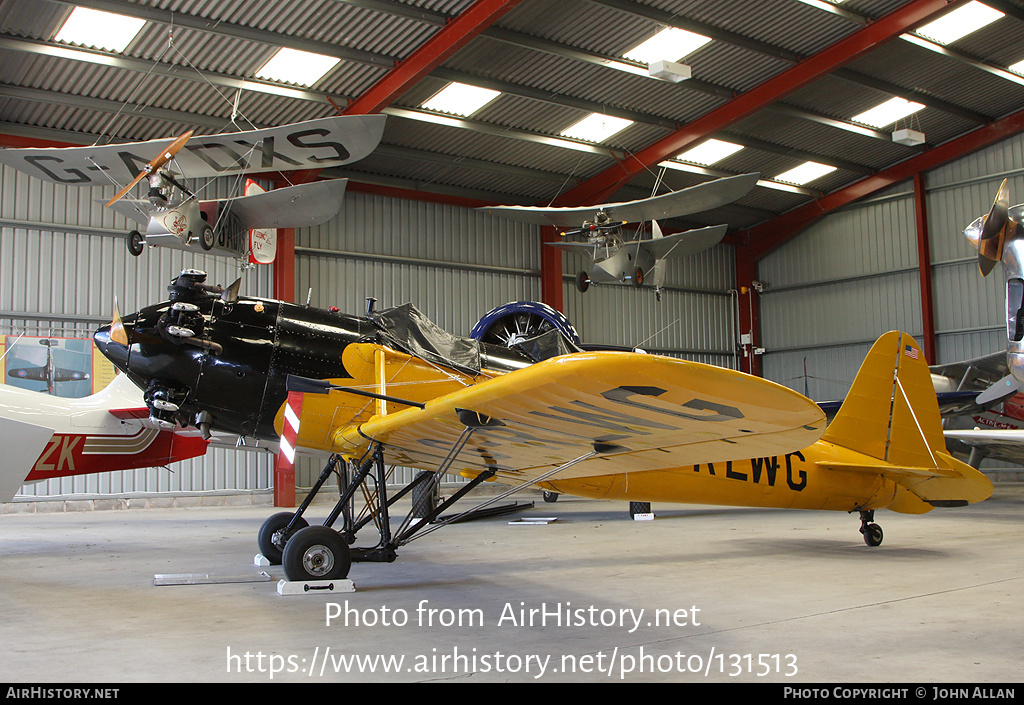 Aircraft Photo of G-RLWG | Ryan PT-22 Recruit (ST3KR) | AirHistory.net #131513