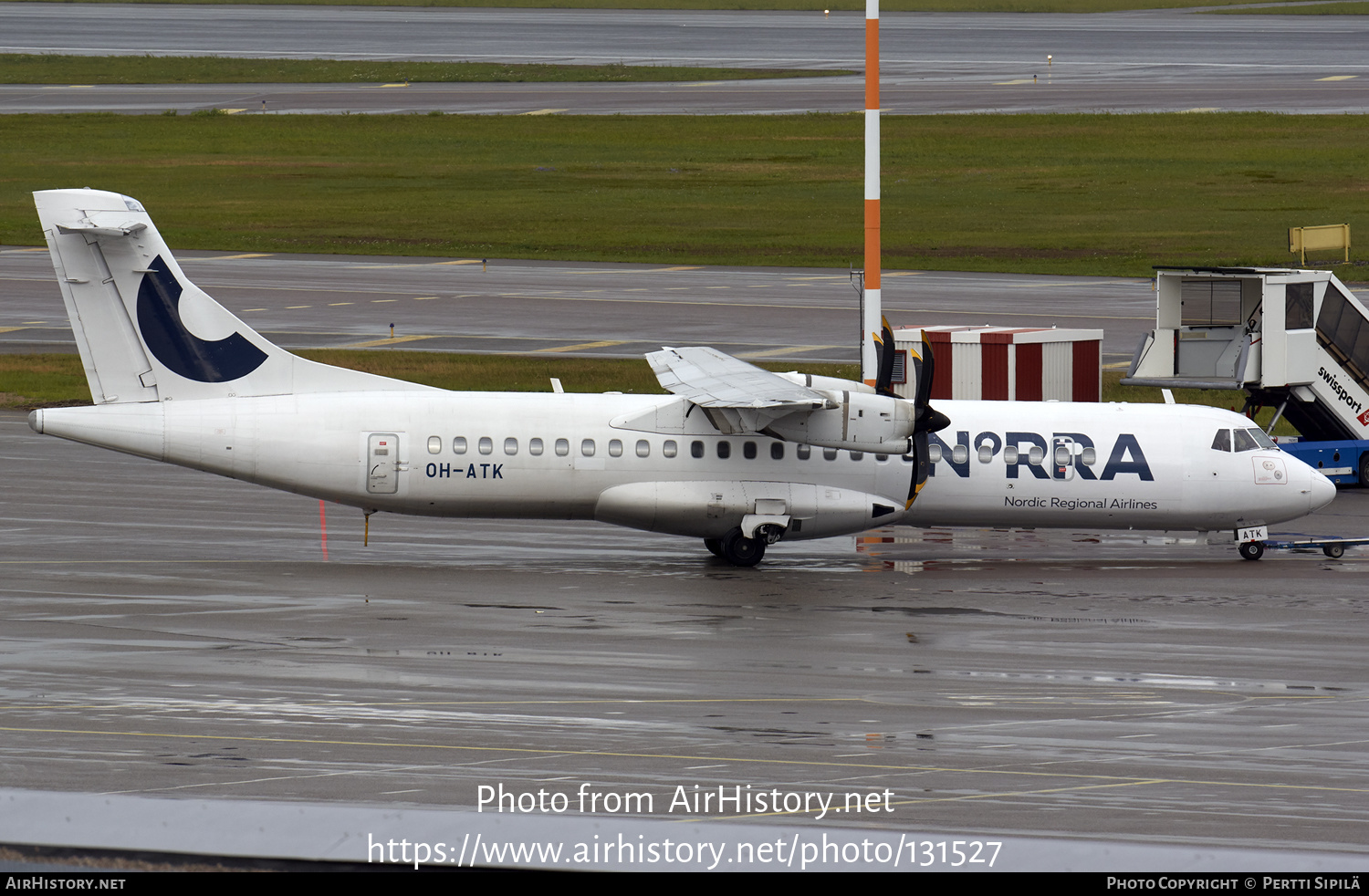 Aircraft Photo of OH-ATK | ATR ATR-72-500 (ATR-72-212A) | Norra - Nordic Regional Airlines | AirHistory.net #131527