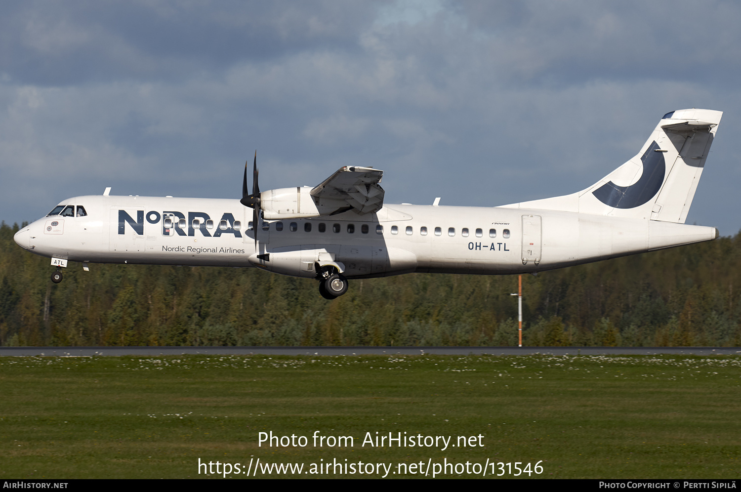 Aircraft Photo of OH-ATL | ATR ATR-72-500 (ATR-72-212A) | Norra - Nordic Regional Airlines | AirHistory.net #131546