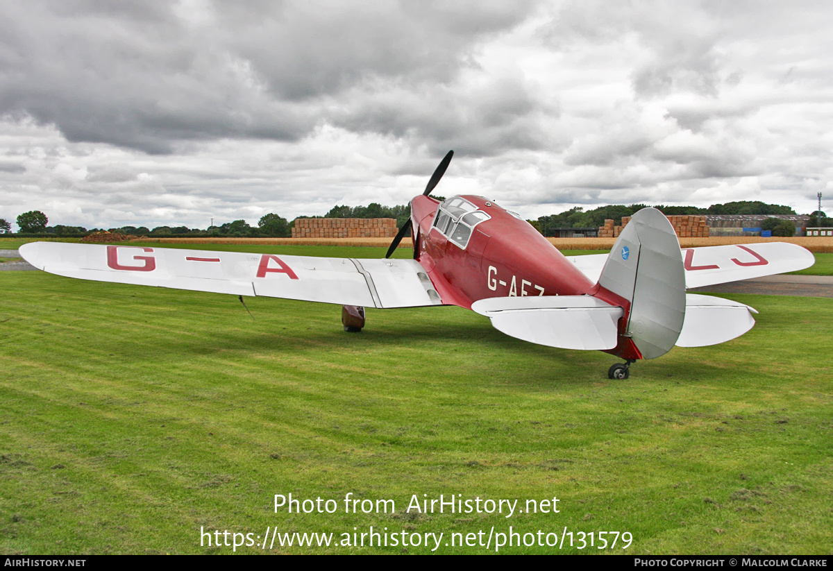 Aircraft Photo of G-AEZJ | Percival P.10 Vega Gull | AirHistory.net #131579