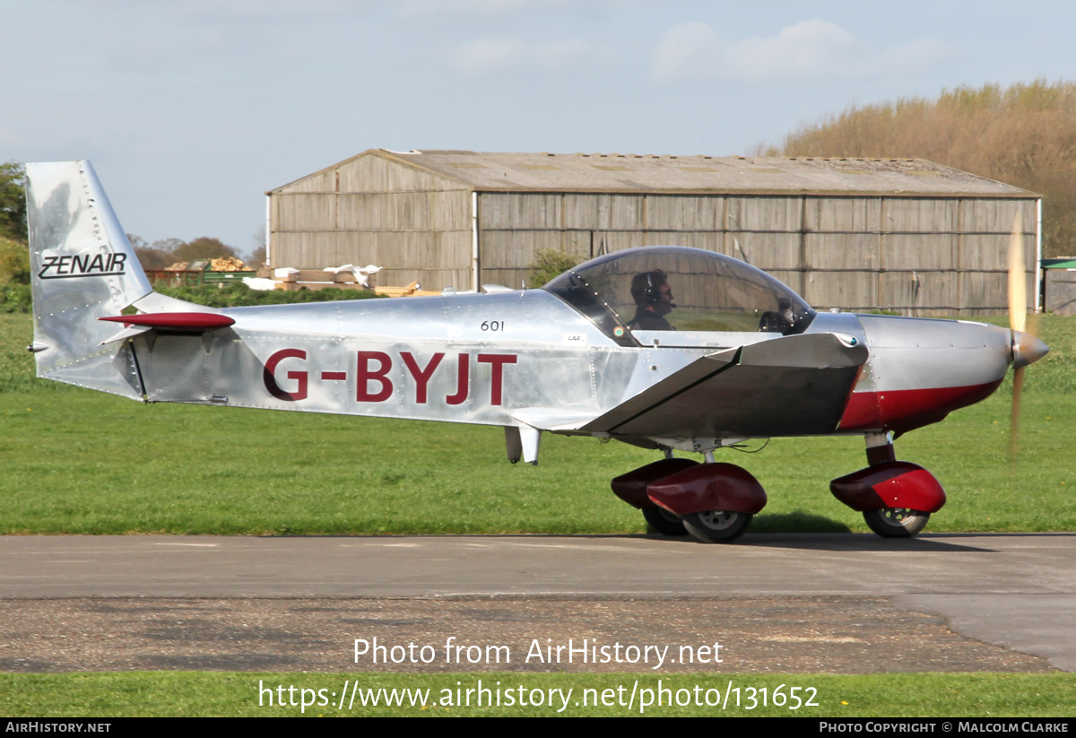 Aircraft Photo of G-BYJT | Zenair CH-601HD Zodiac | AirHistory.net #131652