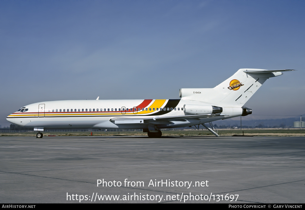 Aircraft Photo of C-GVCH | Boeing 727-22 | Vancouver Canucks | AirHistory.net #131697