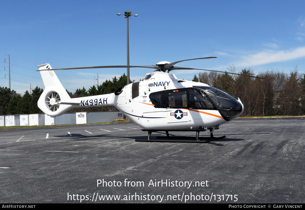 Aircraft Photo of N499AH | Airbus Helicopters H-135P-3 | USA - Navy | AirHistory.net #131715