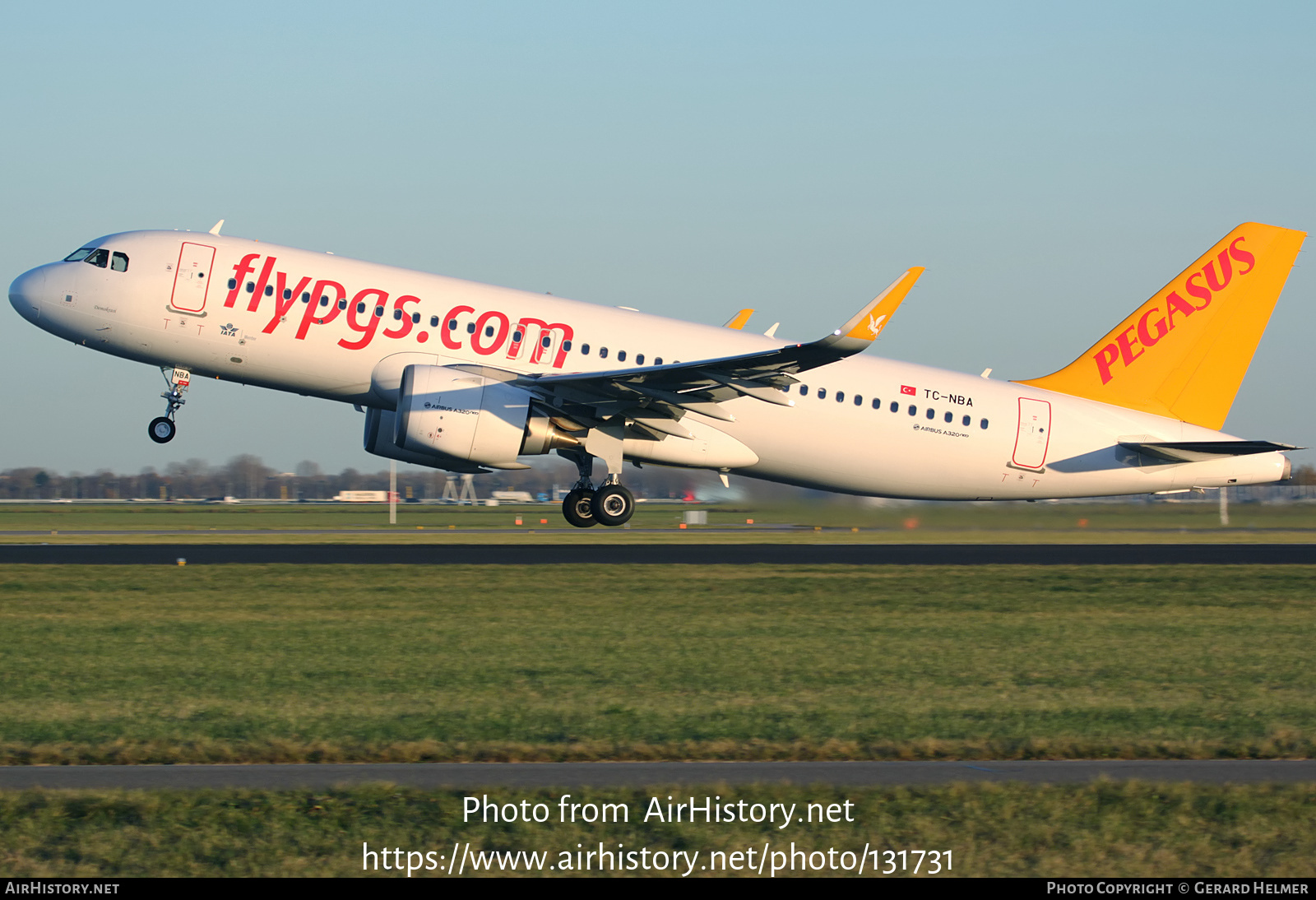 Aircraft Photo of TC-NBA | Airbus A320-251N | Pegasus Airlines | AirHistory.net #131731