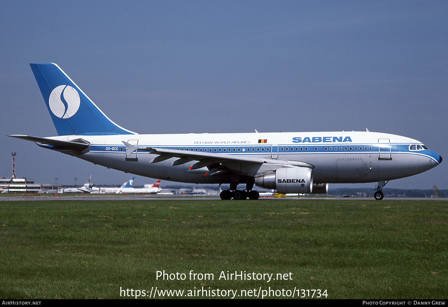 Aircraft Photo of OO-SCC | Airbus A310-322 | Sabena | AirHistory.net #131734