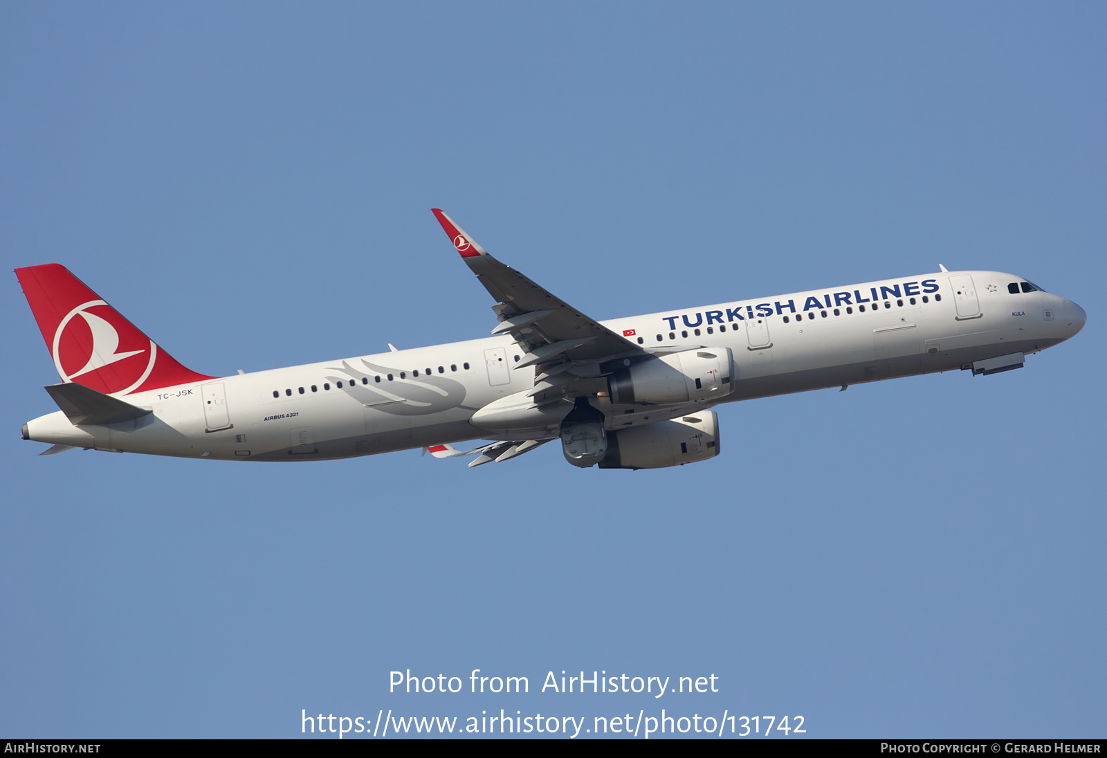 Aircraft Photo of TC-JSK | Airbus A321-231 | Turkish Airlines | AirHistory.net #131742