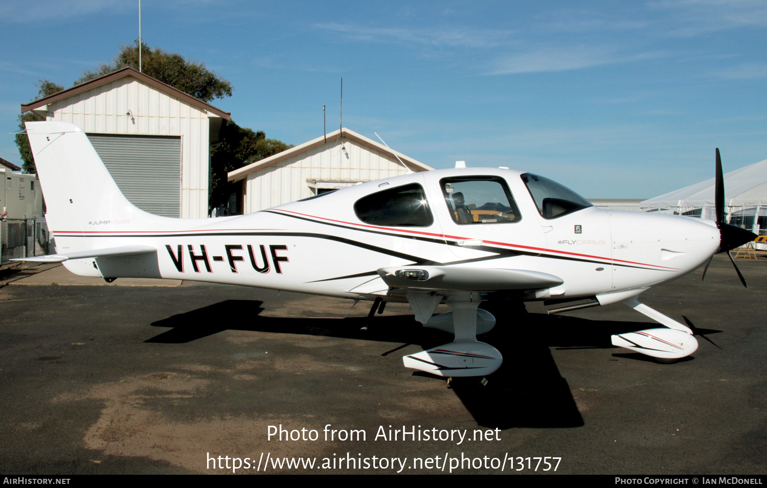 Aircraft Photo of VH-FUF | Cirrus SR-20A G3 | AirHistory.net #131757