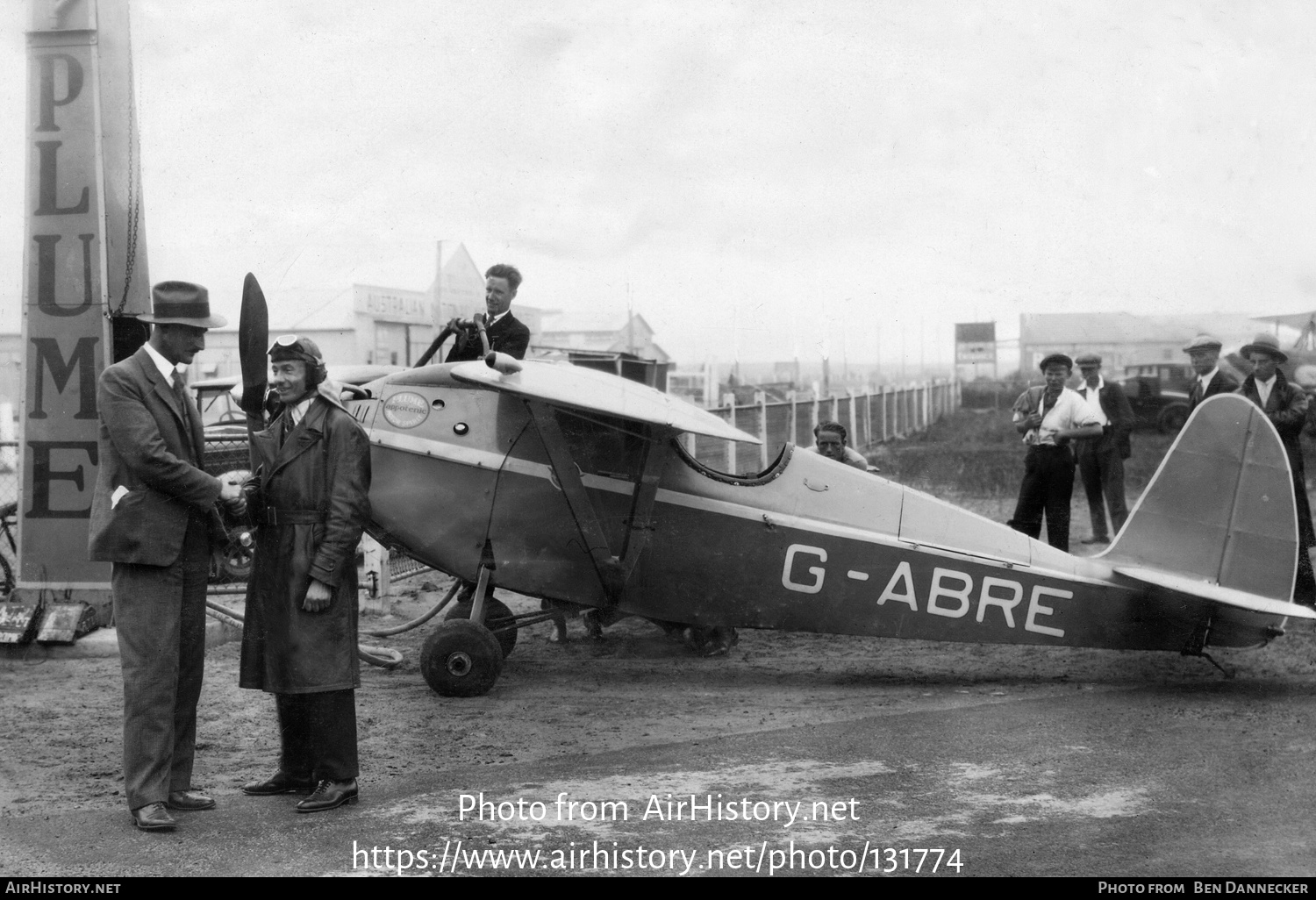 Aircraft Photo of G-ABRE | Comper CLA-7 Swift | AirHistory.net #131774