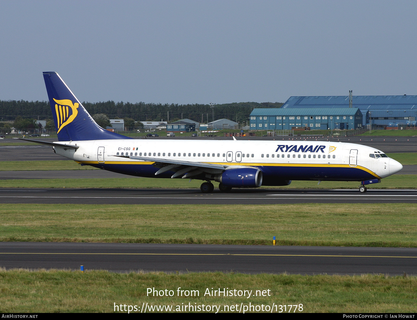 Aircraft Photo of EI-CSG | Boeing 737-8AS | Ryanair | AirHistory.net #131778