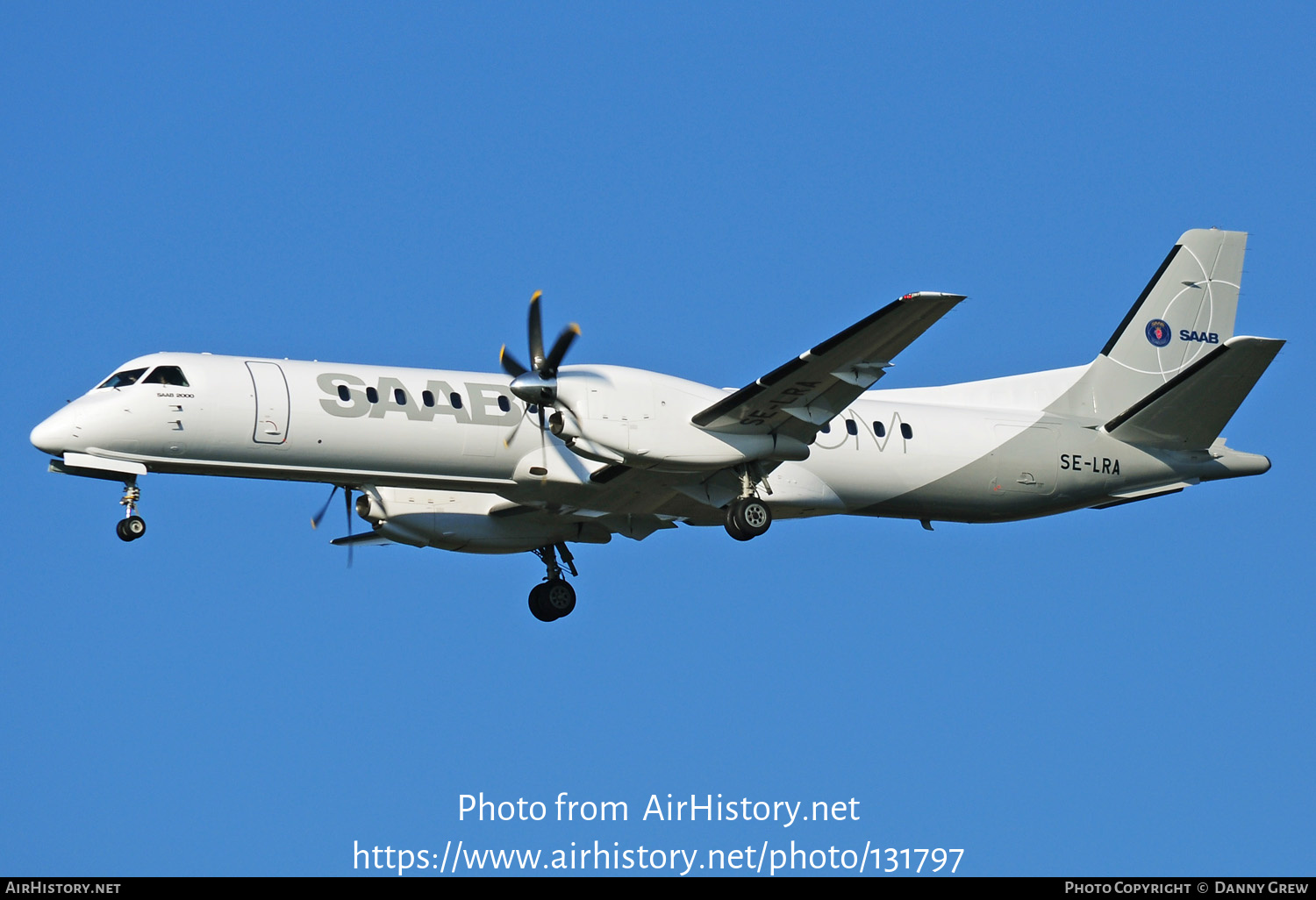 Aircraft Photo of SE-LRA | Saab 2000 | Saab | AirHistory.net #131797