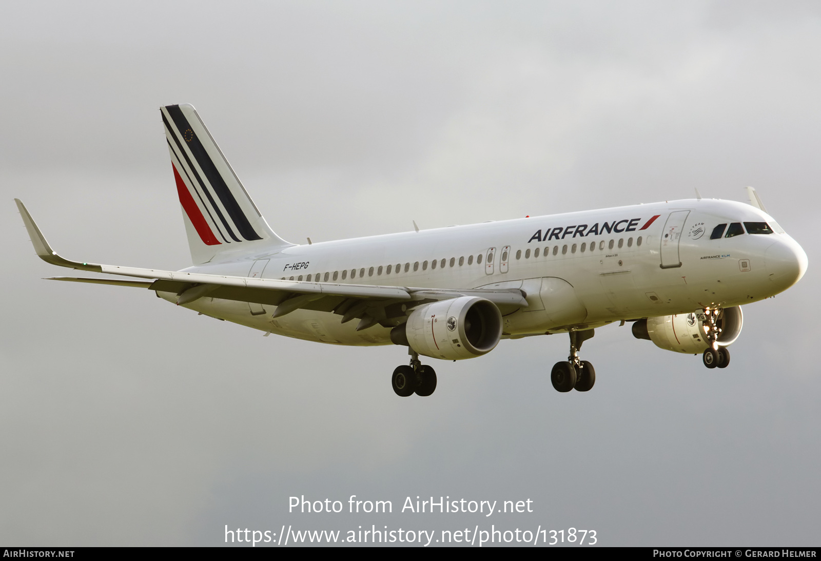 Aircraft Photo of F-HEPG | Airbus A320-214 | Air France | AirHistory.net #131873