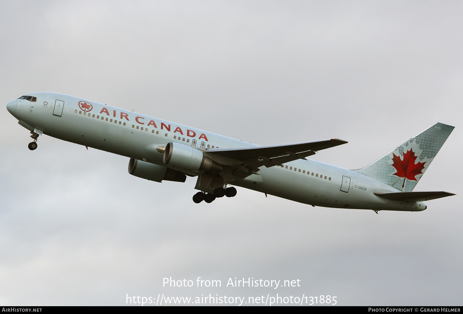 Aircraft Photo of C-GBZR | Boeing 767-38E/ER | Air Canada | AirHistory.net #131885