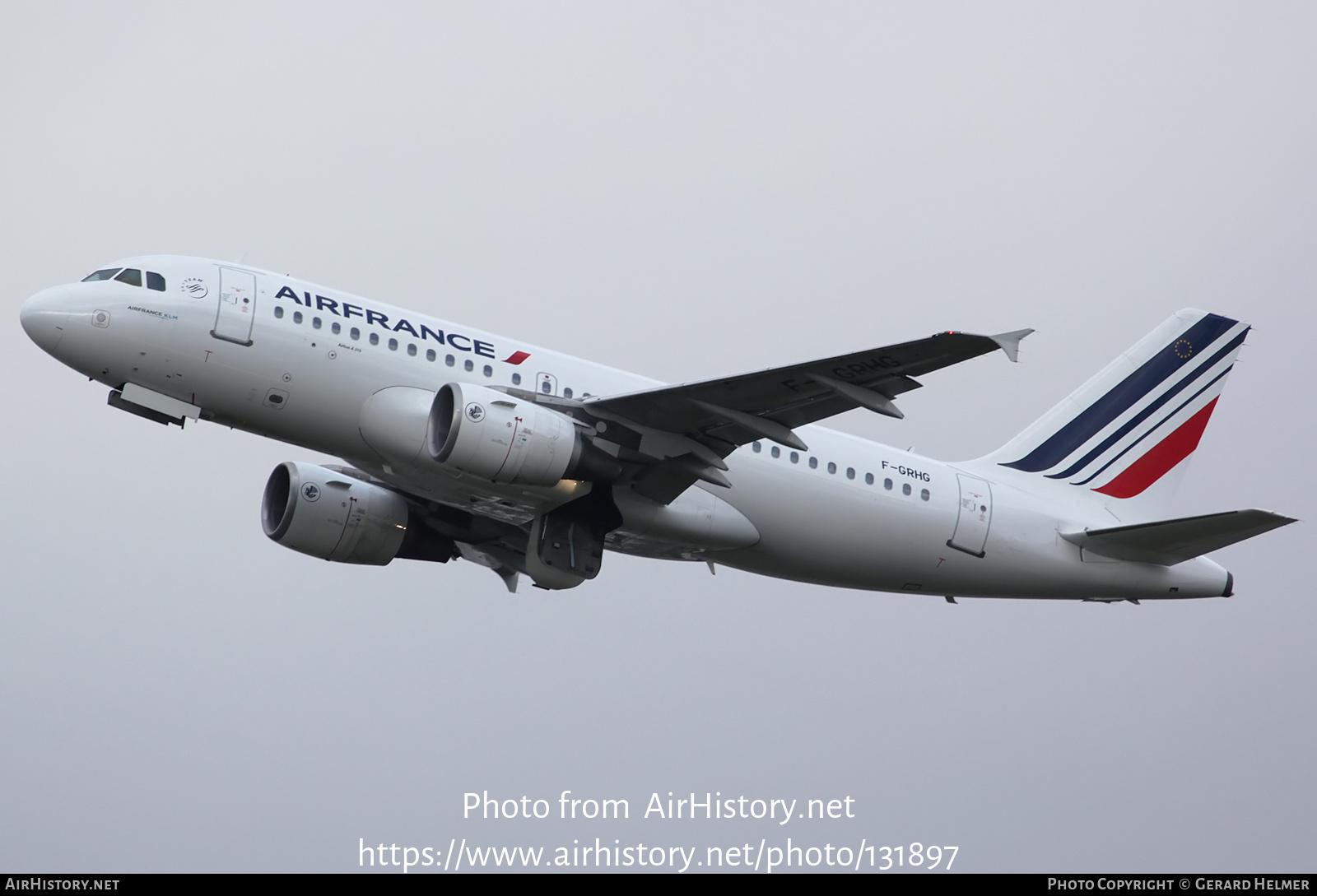 Aircraft Photo of F-GRHG | Airbus A319-111 | Air France | AirHistory.net #131897