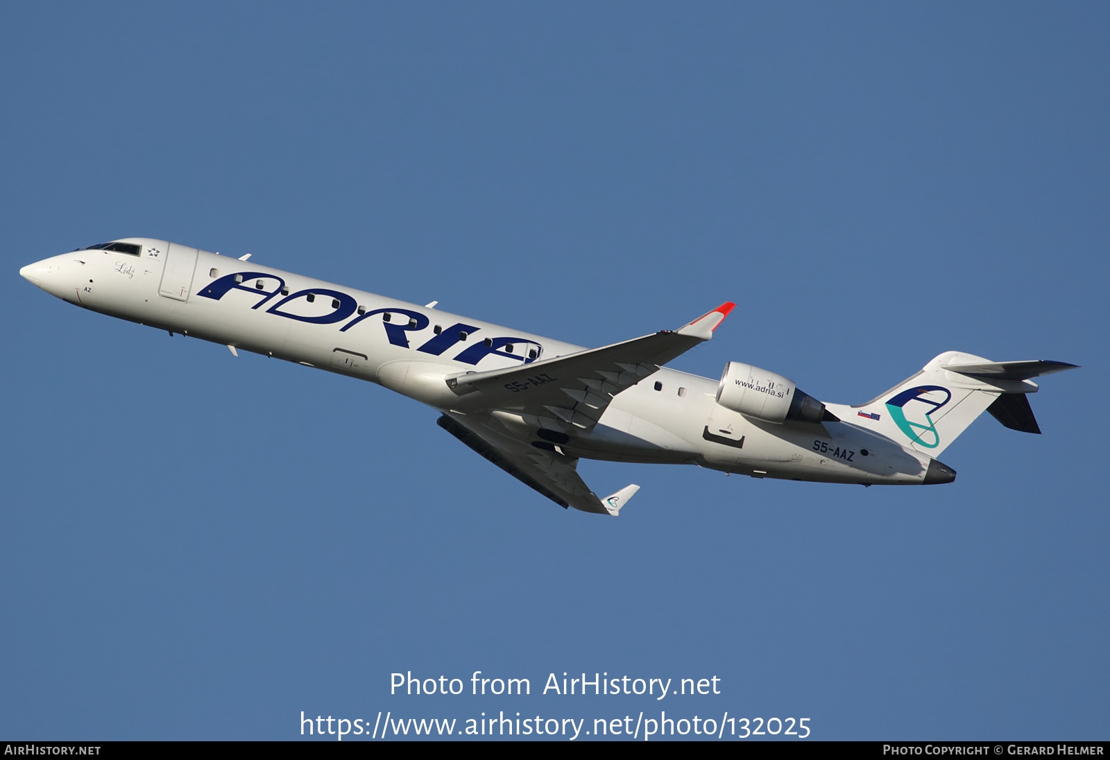 Aircraft Photo of S5-AAZ | Bombardier CRJ-701ER (CL-600-2C10) | Adria Airways | AirHistory.net #132025