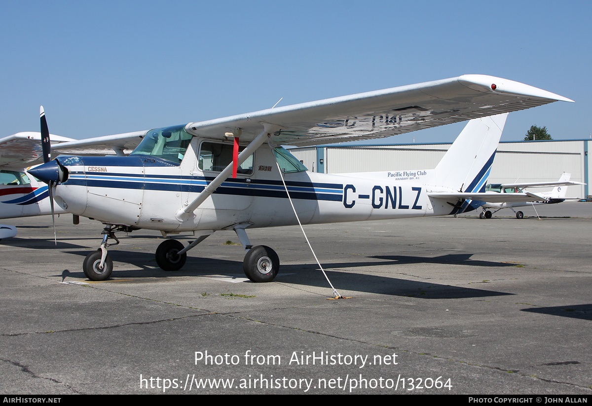 Aircraft Photo of C-GNLZ | Cessna 152 | Pacific Flying Club | AirHistory.net #132064