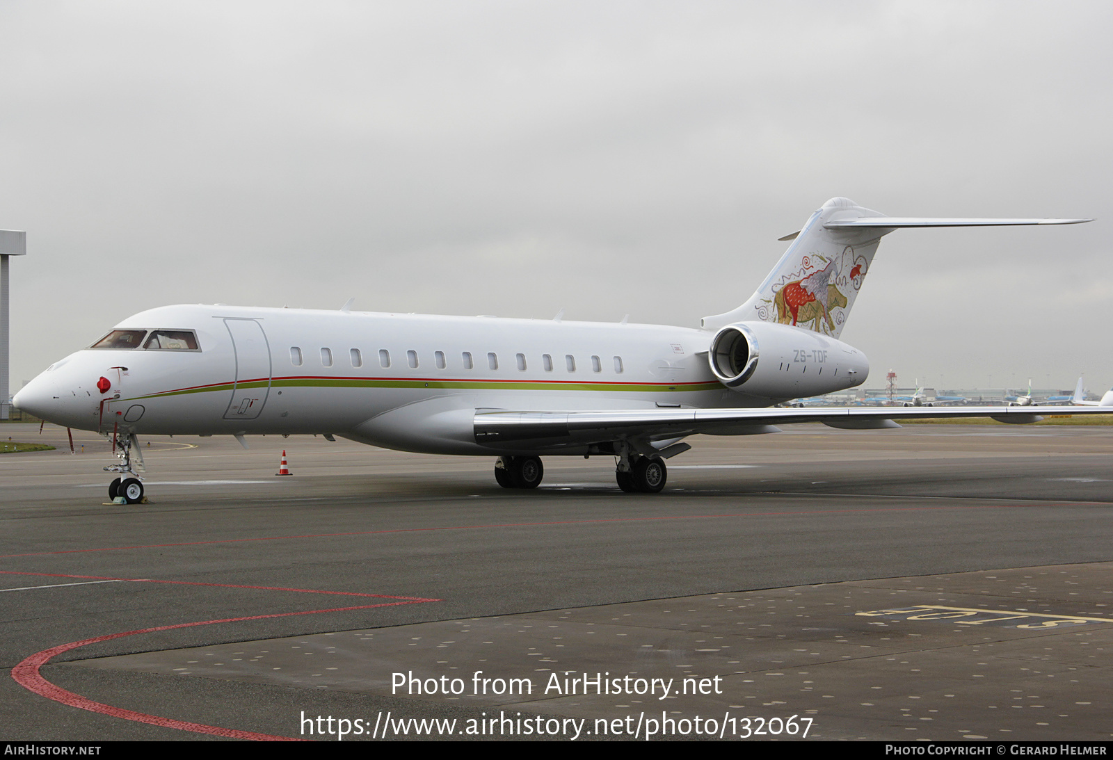 Aircraft Photo of ZS-TDF | Bombardier Global 6000 (BD-700-1A10) | AirHistory.net #132067