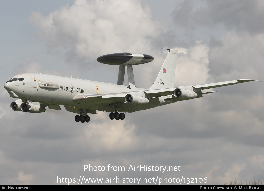 Aircraft Photo of LX-N90458 | Boeing E-3A Sentry | Luxembourg - NATO | AirHistory.net #132106