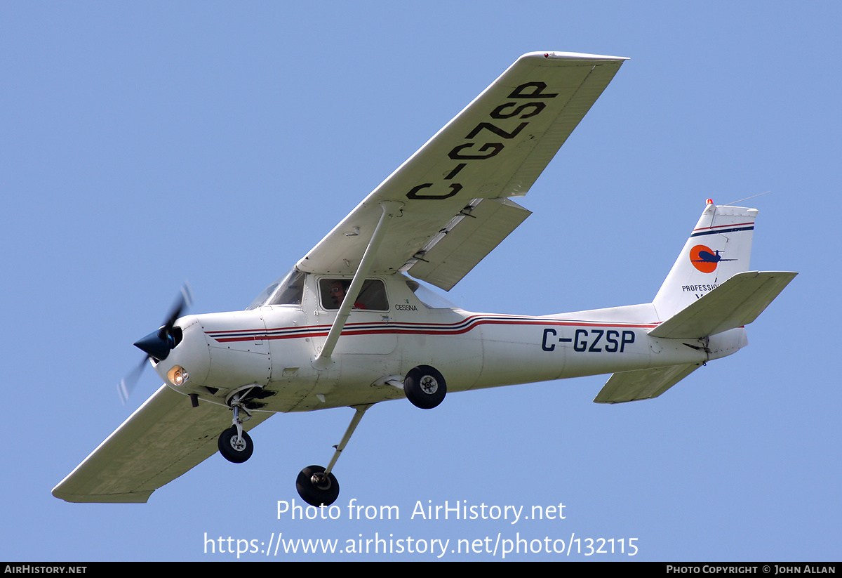 Aircraft Photo of C-GZSP | Cessna 152 | Pacific Professional Flight Centre | AirHistory.net #132115