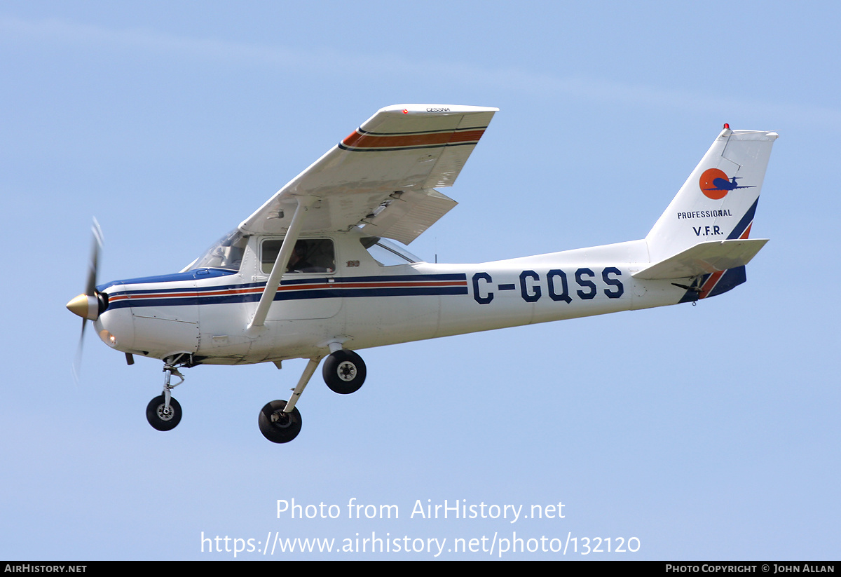 Aircraft Photo of C-GQSS | Cessna 152 | Pacific Professional Flight Centre | AirHistory.net #132120