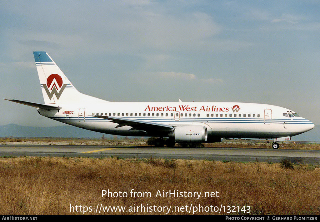 Aircraft Photo of N509DC | Boeing 737-33A | America West Airlines | AirHistory.net #132143